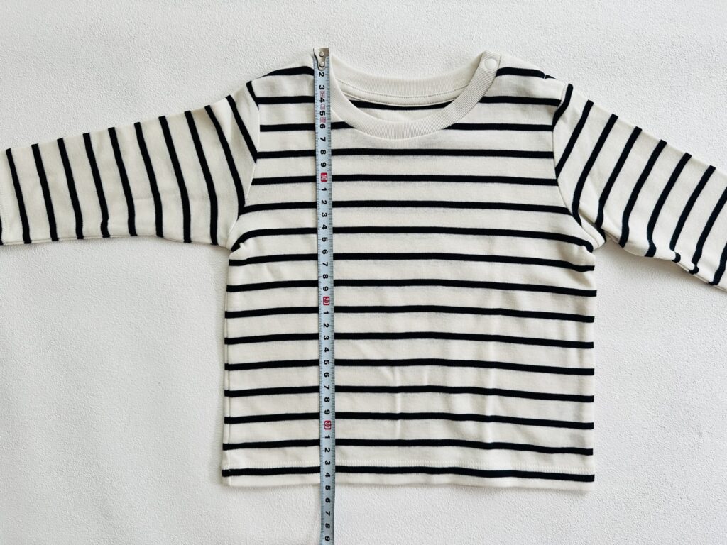 UNIQLO長袖Tシャツ80身丈