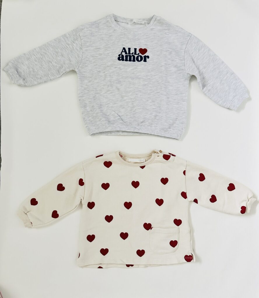 ZARA80とZARA袖86比較画像