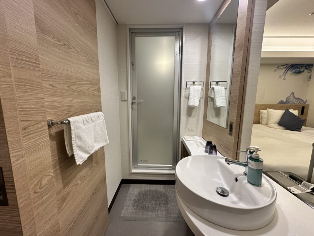 ノボテル沖縄那覇の脱衣所