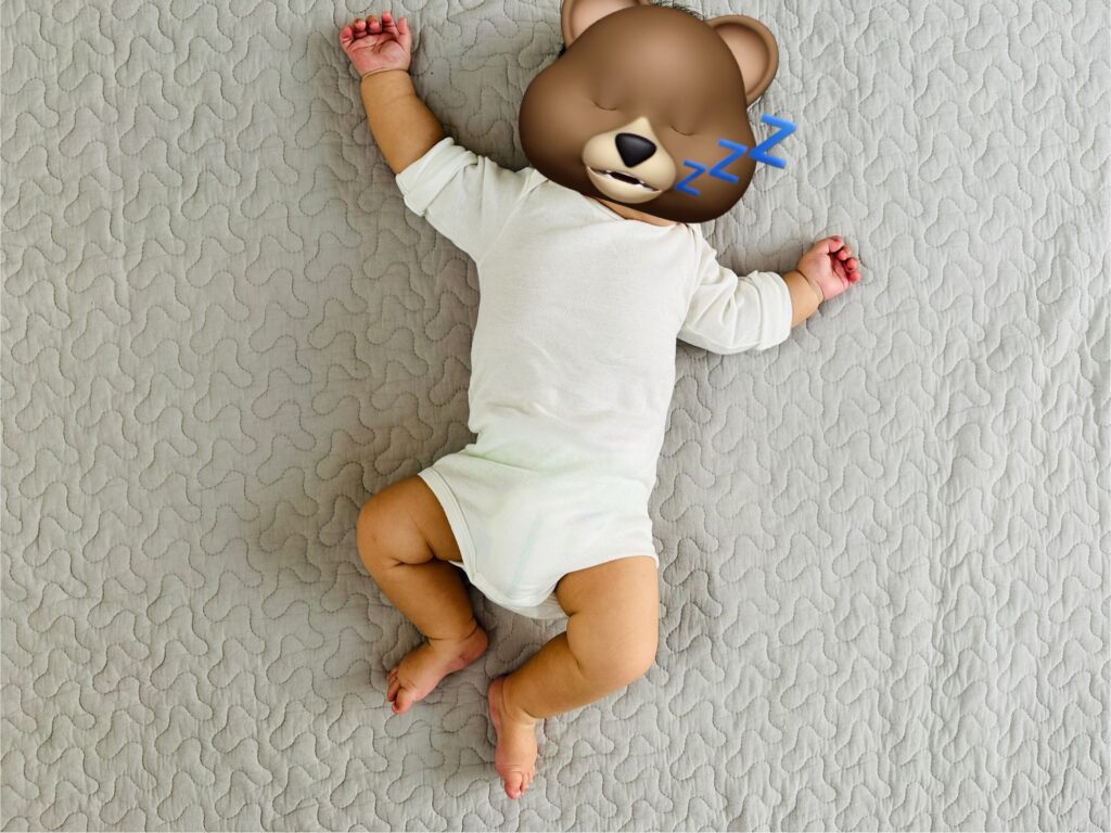 プチバトーボディスーツ74cm3ヶ月着用